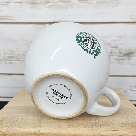 Starbucks 2007 Wide Mouth Coffee Mug 18 oz - Picture 5 of 7
